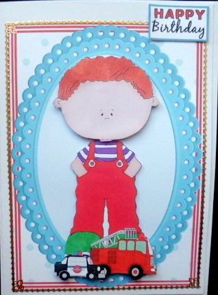 Overall Boy 1 by Mary Murphy