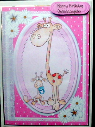Giraffe and Baby  by Mary Murphy