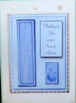 A6 Complete Sympathy Leaves by Mary Murphy