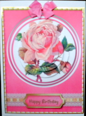 Beautiful Pyramid Pink Rose  by Mary Murphy