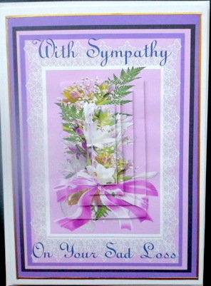 Lovely Sympathy Words ( Pyramid ) by Mary Murphy