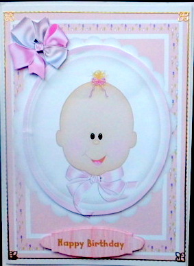 Cute Little Girls Birthday  by Mary Murphy