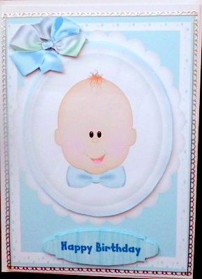 Cute Little Birthday Boy by Mary Murphy