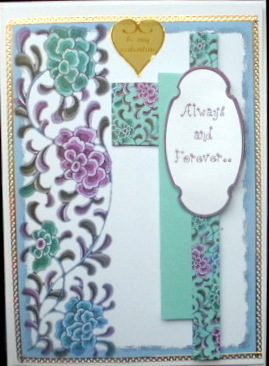 Always and Forever Valentine Card by Mary Murphy
