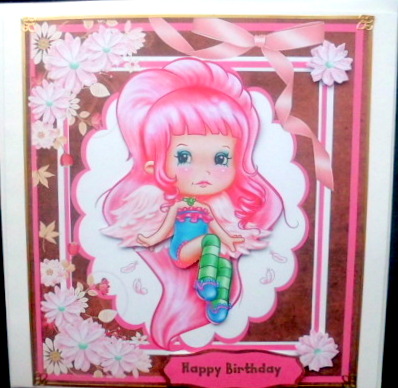Beautiful Little Angel Sat on Her Hair  by Mary Murphy