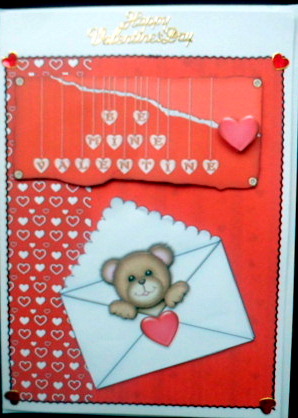 Be Mine Valentines Bear by Mary Murphy
