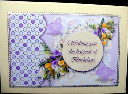 Freesia Birthday by Mary Murphy