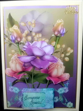 Roses and Glitter by Mary Murphy