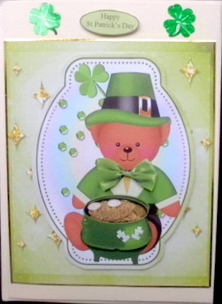St Patrick's Day Quick Topper & Decoupage by Mary Murphy