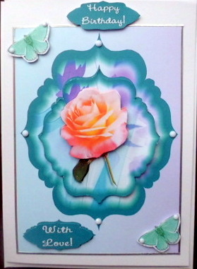 Beautiful Joyfullness Rose by Mary Murphy