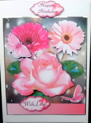 Pink Flowers for Mother by Mary Murphy