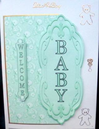 Over the Edge Baby in Mint by Mary Murphy