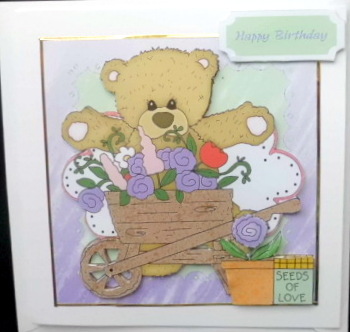Wheelbarrow Bear by Mary Murphy