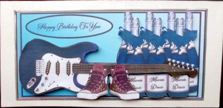 Guitar, Wine and Sneakers by Mary Murphy