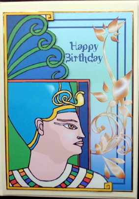 Pharoah with Vine by Mary Murphy