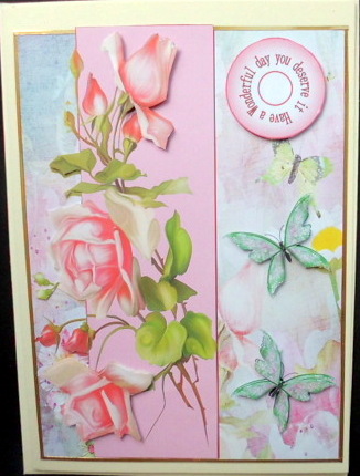 Floral Ribbon by Mary Murphy