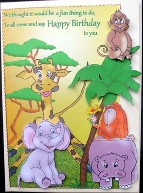 Jungle Birthday by Mary Murphy