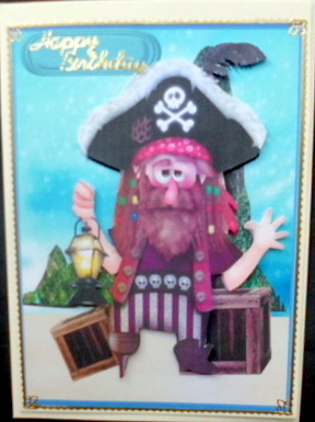 A Shipwrecked Pirate  by Mary Murphy