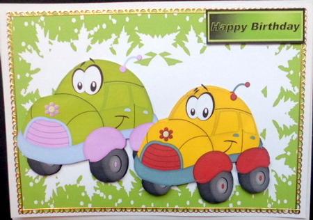 Cartoon Cars, Just Follow Me by Mary Murphy