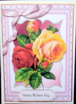 Lovely Spring Roses for Mum by Mary Murphy