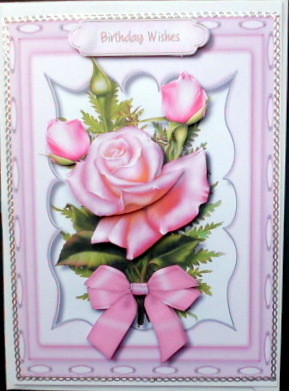 Lovely Roses in Kadare Frame  by Mary Murphy
