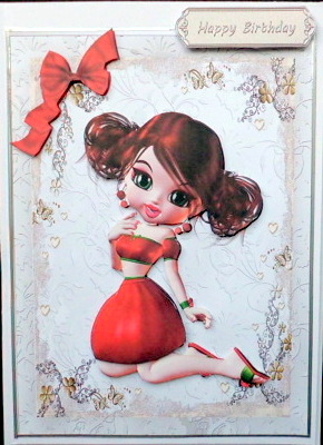 Lovely Cherry Girl by Mary Murphy
