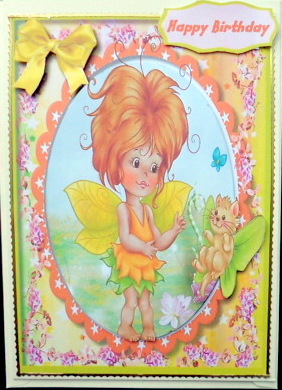 Cute Little Fairy and Her Pal by Mary Murphy