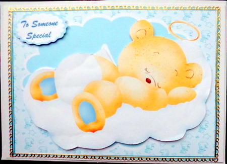 Beautiful Little Angel Bear Boy  by Mary Murphy