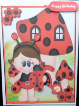 Lovely Little Ladybug in the Garden  by Mary Murphy