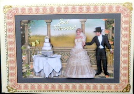 The Wedding Photo Card Front 2 by Mary Murphy