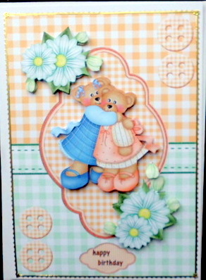 Birthday Girl Teddies by Mary Murphy