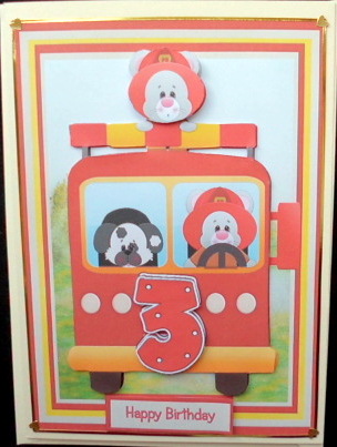 Lovely Fireman Mouse's 3rd Birthday by Mary Murphy
