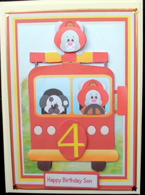 Lovely Fireman Mouses 4th Birthday by Mary Murphy