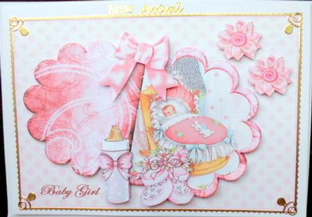 Flippin Out New Baby Girl by Mary Murphy