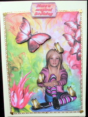 Magic Garden - Me & My Butterflies by Mary Murphy