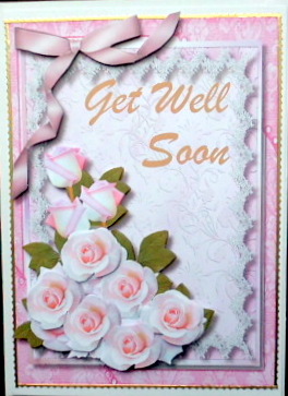 Lovely Get Well Soon Card  by Mary Murphy