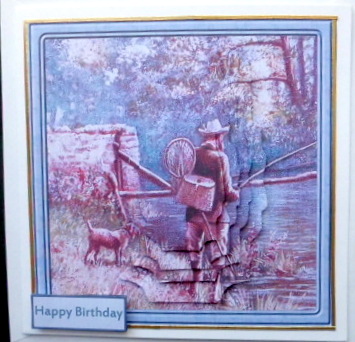 A Day Out Fishing Card with Stackers by Mary Murphy