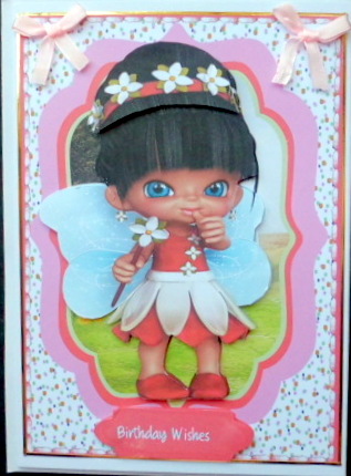 Little Fairy Fra in Red  by Mary Murphy