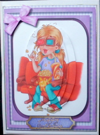 Saturday Night at the Movies by Mary Murphy