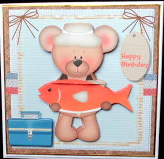 Birthday Boy Fishing by Mary Murphy