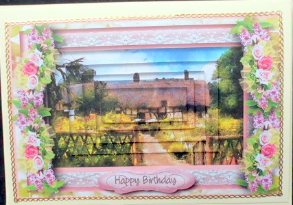 Beautiful Roses Cottage in Pyramid  by Mary Murphy