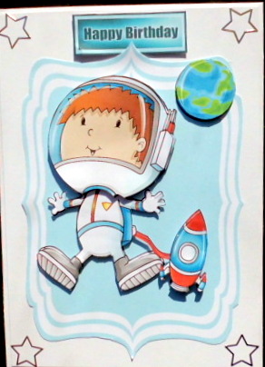 I'm a Spaceman, Flying in the Air by Mary Murphy