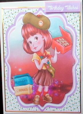 Lovely Little Achievement Girl by Mary Murphy