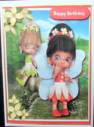 Lovely Little Fairy Fra's in the Meadow by Mary Murphy
