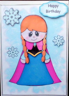Princess Ana from Frozen by Mary Murphy