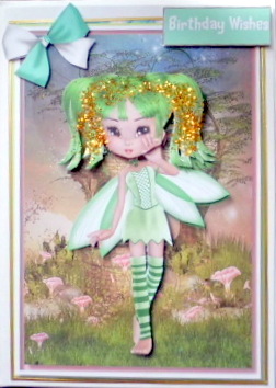 Lovely Fairy in the Forest  by Mary Murphy