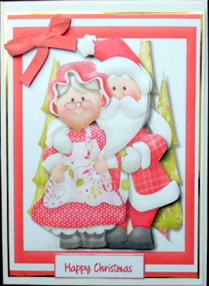 Mr & Mrs Santa Clause by Mary Murphy