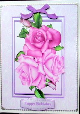 Beautiful Lilac Roses  by Mary Murphy