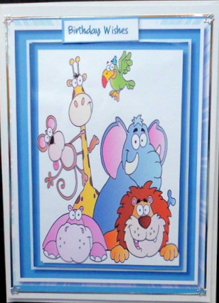 My Friends from the Zoo, ( Blue ) by Mary Murphy