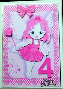 Beautiful Pink Fairy 1-5 by Mary Murphy